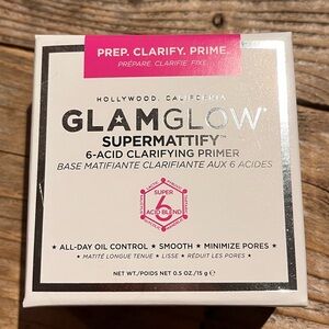 BNIB GLAMGLOW Supermattify 6-Acid Clarifying Primer